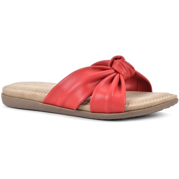 Flat Women's Fateful Flip-Flop Sandals Red - Picture 7 of 7